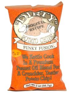 1 bag (2 oz) Funky Fusion Potato Chips