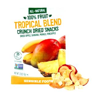 1 bag (21 g) Crunch Dried Fruit - Tropical Blend