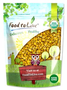 1 bag (21 g) Crunch Dried Organics - 100% Organic Supersweet Corn