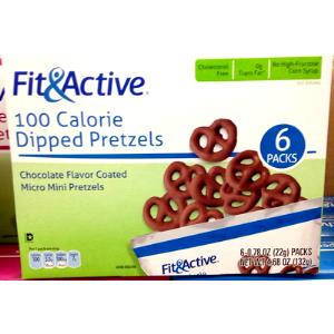 1 bag (22 g) 100 Calorie Dipped Pretzels