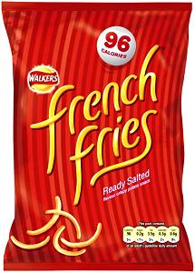 1 bag (22 g) French Fries Ready Salted (22g Bag)