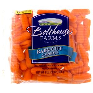 1 bag (2.25 oz) Baby-Cut Carrots Mini Bags