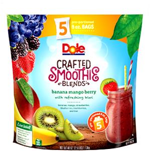 1 bag (227 g) Crafted Smoothie Blends Banana Mango Berry