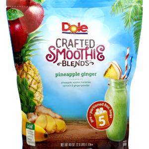 1 bag (227 g) Crafted Smoothie Blends Pineapple Ginger