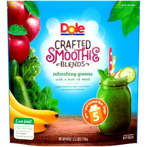 1 bag (227 g) Crafted Smoothie Blends Refreshing Greens