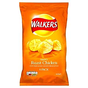 1 bag (25 g) Roast Chicken Crisps