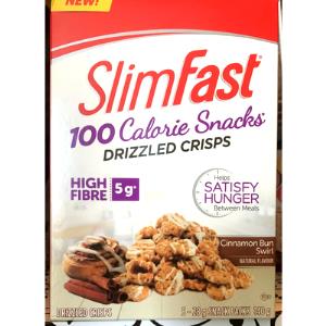 1 bag (28 g) 100 Calorie Snack Drizzled Crisps Cinnamon Bun Swirl