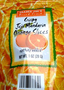 1 bag (28 g) Crispy Jeju Mandarin Orange Slices