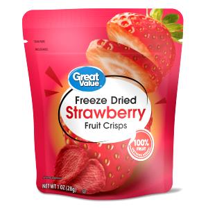 1 bag (28 g) Freeze-Dried Strawberries