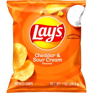 1 bag (28.3 g) Sour Cream & Onion Potato Chips