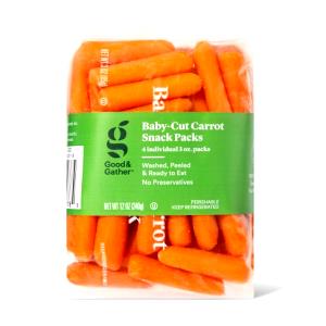 1 bag (3 oz) Snack Size Carrots