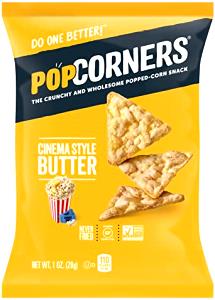 1 bag (32 g) Popped Corn Chips - Butter