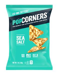 1 bag (32 g) Popped Corn Chips - Sea Salt (Bag)