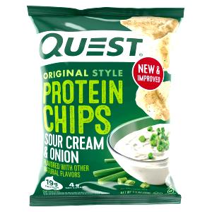 1 bag (32 g) Protein Chips Sour Cream & Onion