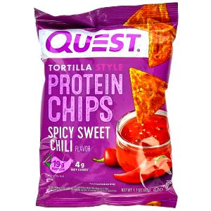 1 bag (32 g) Tortilla Style Protein Chips Spicy Sweet Chili