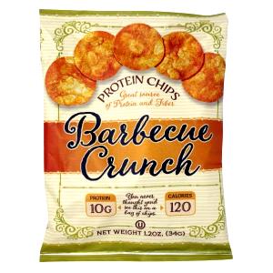 1 bag (34 g) Barbecue Crunch Protein Chips