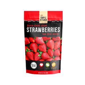 1 bag (34 g) Freeze Dried Strawberry Slices