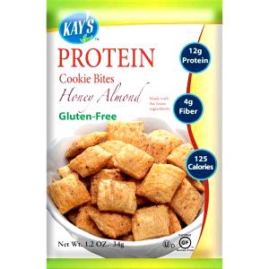 1 bag (34 g) Honey Almond Protein Cookie Bites