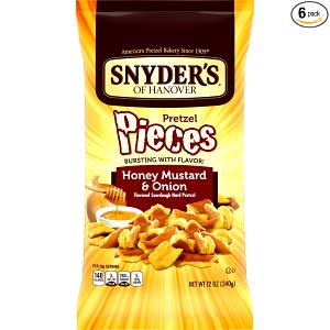 1 bag (35 g) Honey Mustard Pretzels