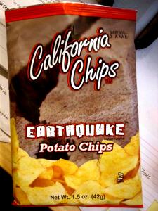 1 bag (42 g) Earthquake Chips Potato Chips