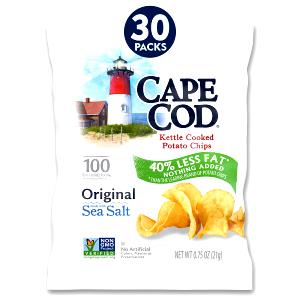 1 bag (42.5 g) 40% Reduced Fat Sea Salted Potato Chips