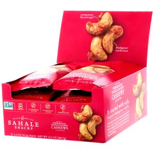 1 bag (42.5 g) Pomegranate Vanilla Cashews