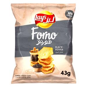 1 bag (43 g) Black Pepper & Sea Salt Potato Chips