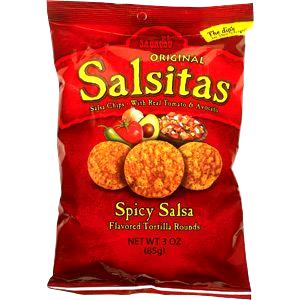 1 bag (43 g) Salsitas Salsa Chips