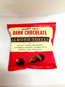 1 bag (57 g) Dark Chocolate Almond Toffee