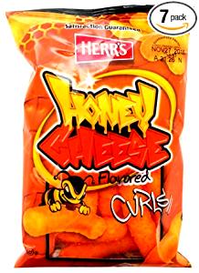 1 bag (67.3 g) Honey Cheese Puffs