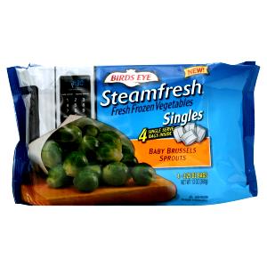 1 bag (92 g) Steamfresh Baby Brussels Sprouts Singles