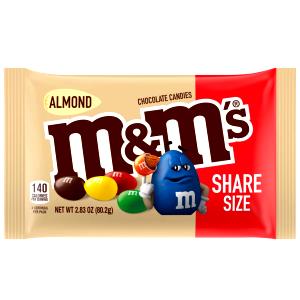 1 Bag Almond Chocolate Candies Singles