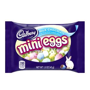 1 Bag Cadbury Mini Eggs (1.5 Oz) Candy Coated Chocolate Easter Egg