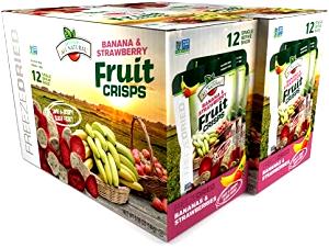 1 Bag Hannah Montana Fruit Crisps - Strawberries & Bananas