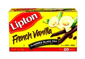 1 Bag LIPTON® French Vanilla Flavored Black Tea