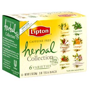 1 Bag LIPTON® Herbal Tea Collection