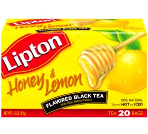 1 Bag LIPTON® Honey & Lemon Flavored Black Tea