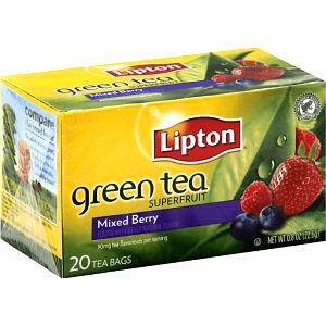 1 Bag LIPTON® Mixed Berry Green Tea