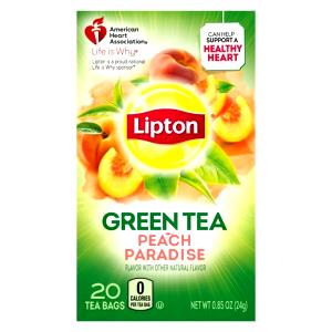 1 Bag LIPTON® White Mangosteen And Peach Green Tea Superfruit