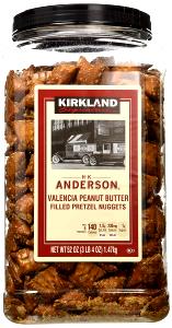 1 bag Peanut Butter Filled Pretzels