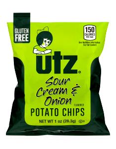 1 bag Potato Crisps with Fresh Onion & Fresh Garlic