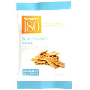 1 bag Shaklee 180 Snack Crisps Sea Salt Flavor
