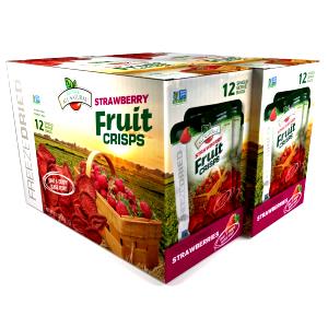 1 bag Strawberry Crisps