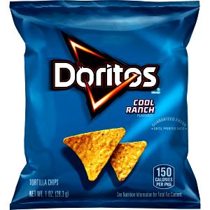 1 Bag Tortilla Chips, Single Serve, Ranch