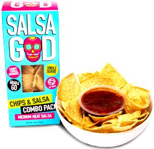 1 Bag Tortilla Chips, Single Serve, Salsa