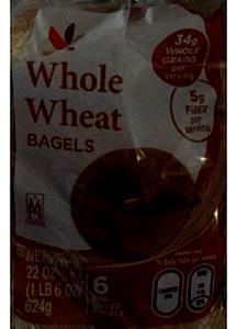 1 bagel (104 g) Whole Grain Bagel