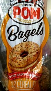 1 bagel (107 g) 9-Grain Bagel