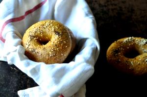 1 bagel (113 g) Spinach Bagels