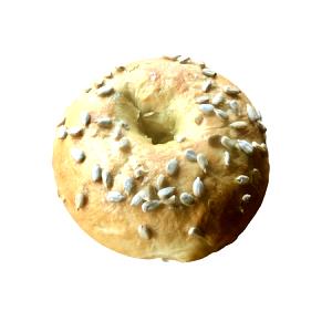1 bagel (120 g) Caramel Apple Bagel