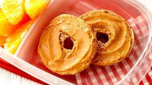 1 bagel (127 g) Whole Wheat Bagel with Butter